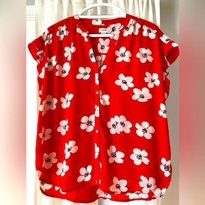 J Crew Lg adorable summer top